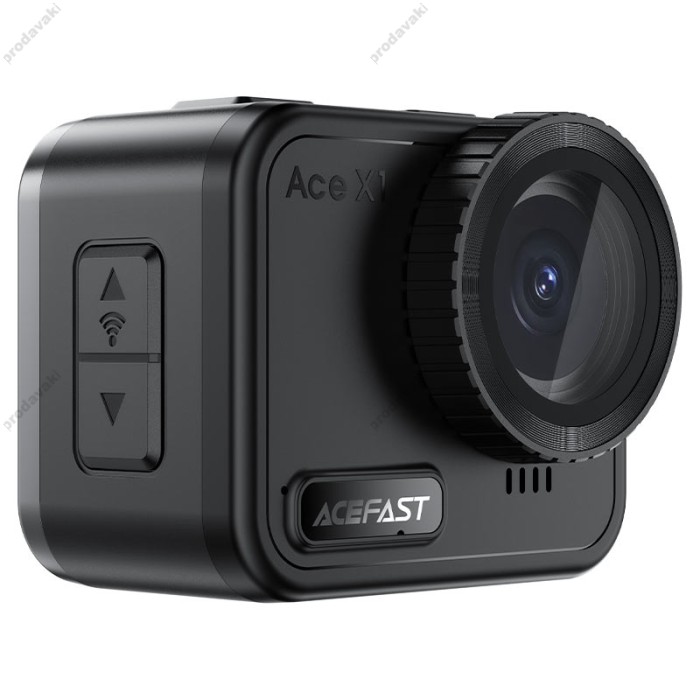Екшн-камера ACEFAST X1 Waterproof Action Camera Sony IMX386 4K Wi-Fi 2.1" Black